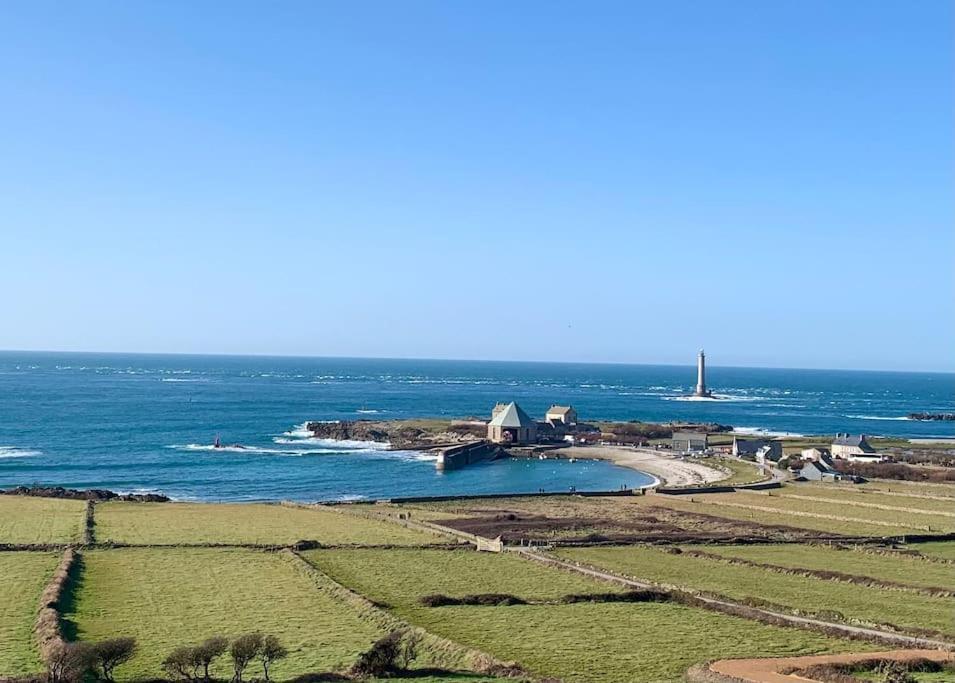 Maison Bord De Mer Dans La Petite Irlande Auderville Exterior foto