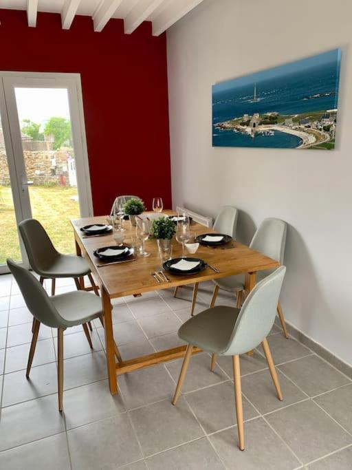 Maison Bord De Mer Dans La Petite Irlande Auderville Exterior foto