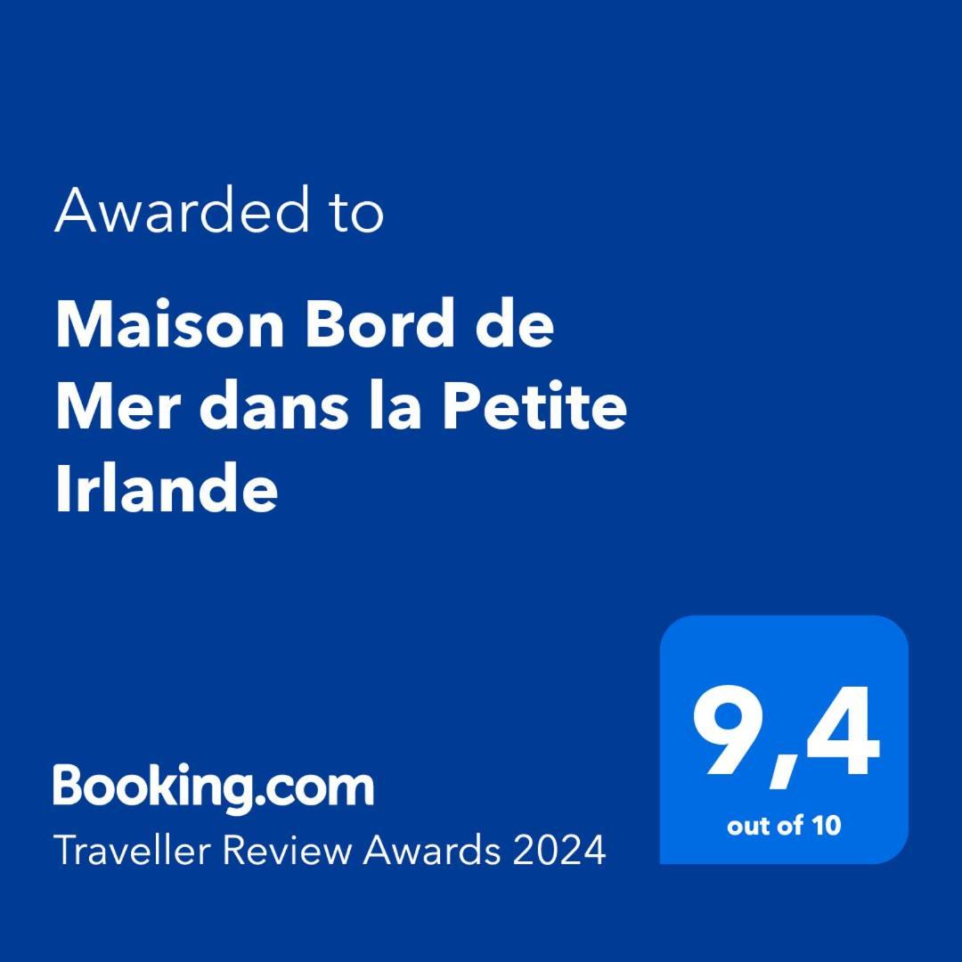 Maison Bord De Mer Dans La Petite Irlande Auderville Exterior foto